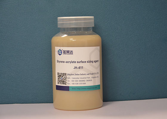 पेपरबोर्ड के लिए कम खुराक Styrene Acrylate सतह आकार देने वाला एजेंट JH-611