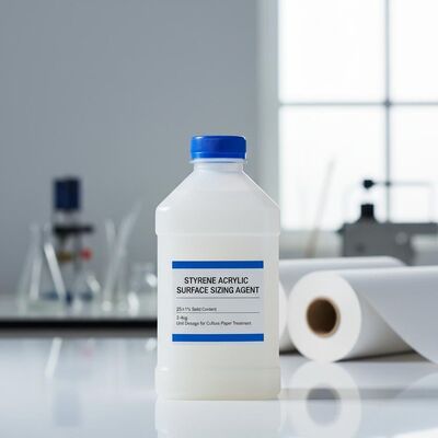 अच्छा दाम 25±1% ठोस सामग्री और संस्कृति कागज उपचार के लिए 2-4 किग्रा इकाई खुराक के साथ स्टाइरीन ऐक्रेलिक सतह साइज़िंग एजेंट ऑनलाइन